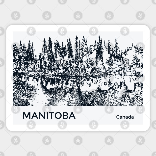 Manitoba Canada Sticker by Lakeric
